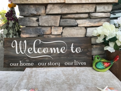 10.5x30-Welcome-To-Our-Home