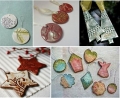 Clay Holiday Ornaments to adorn your home!