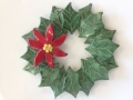 Clay Holiday Wreath