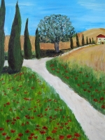 Countryside with Poppies-Early Bird $10 OFF!