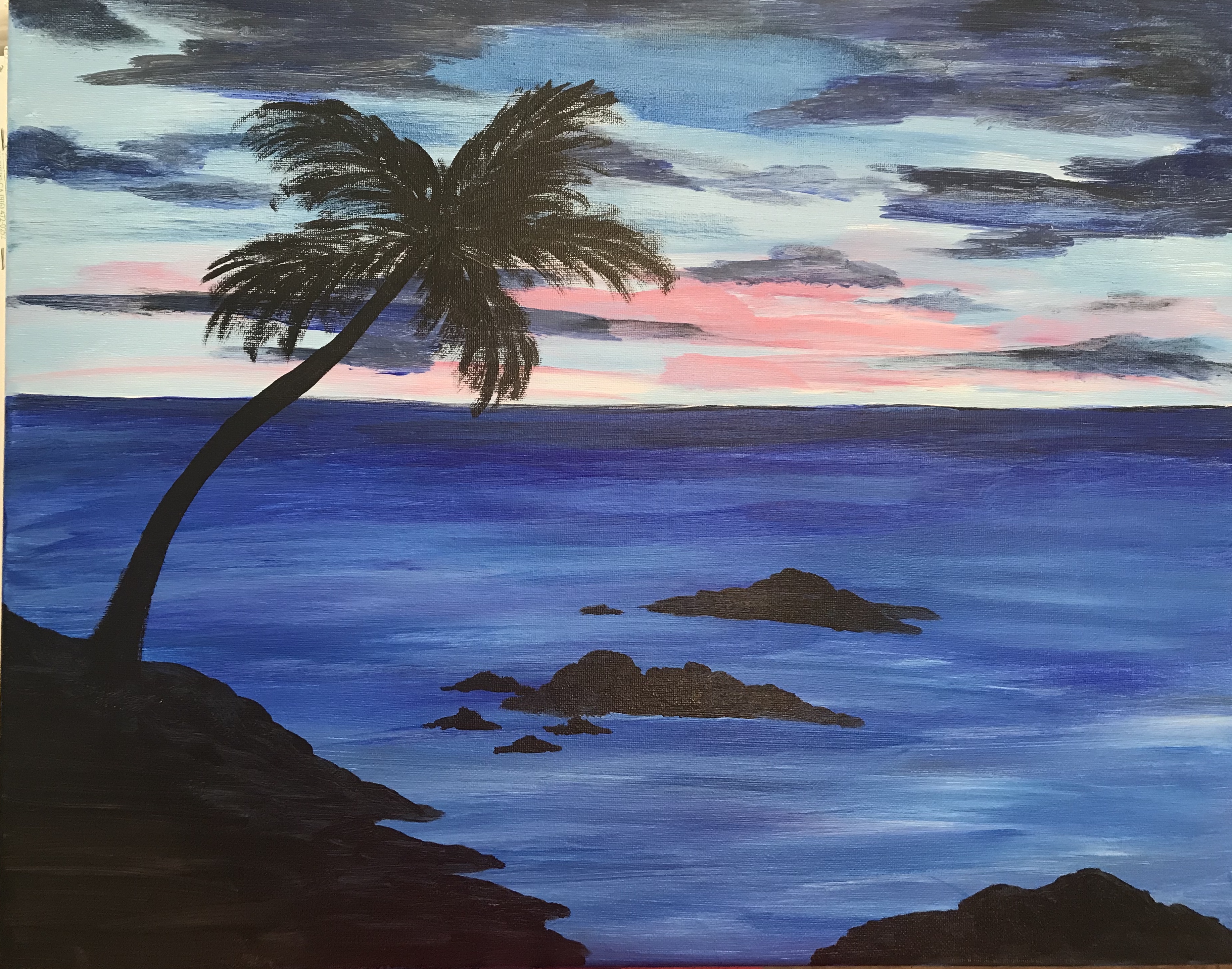 Sunset Beach Early Bird 10 Off 2 Hour Painting Class The Art