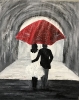 Rainy Romance in B&W