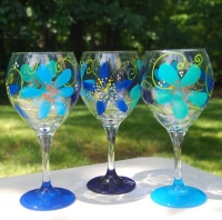 Glass Painting & Wine Event-just $19 Choose your time!